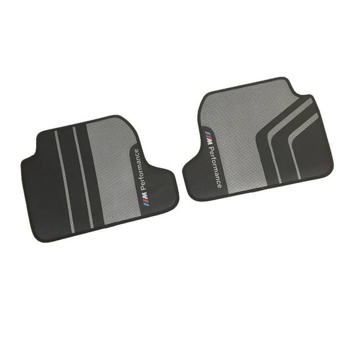 BMW Floor Mat Set - Rear (Black - Carpeted) 51472409933